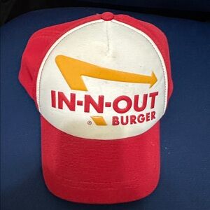 In-N-Out Burger Red & White Logo Trucker Hat
